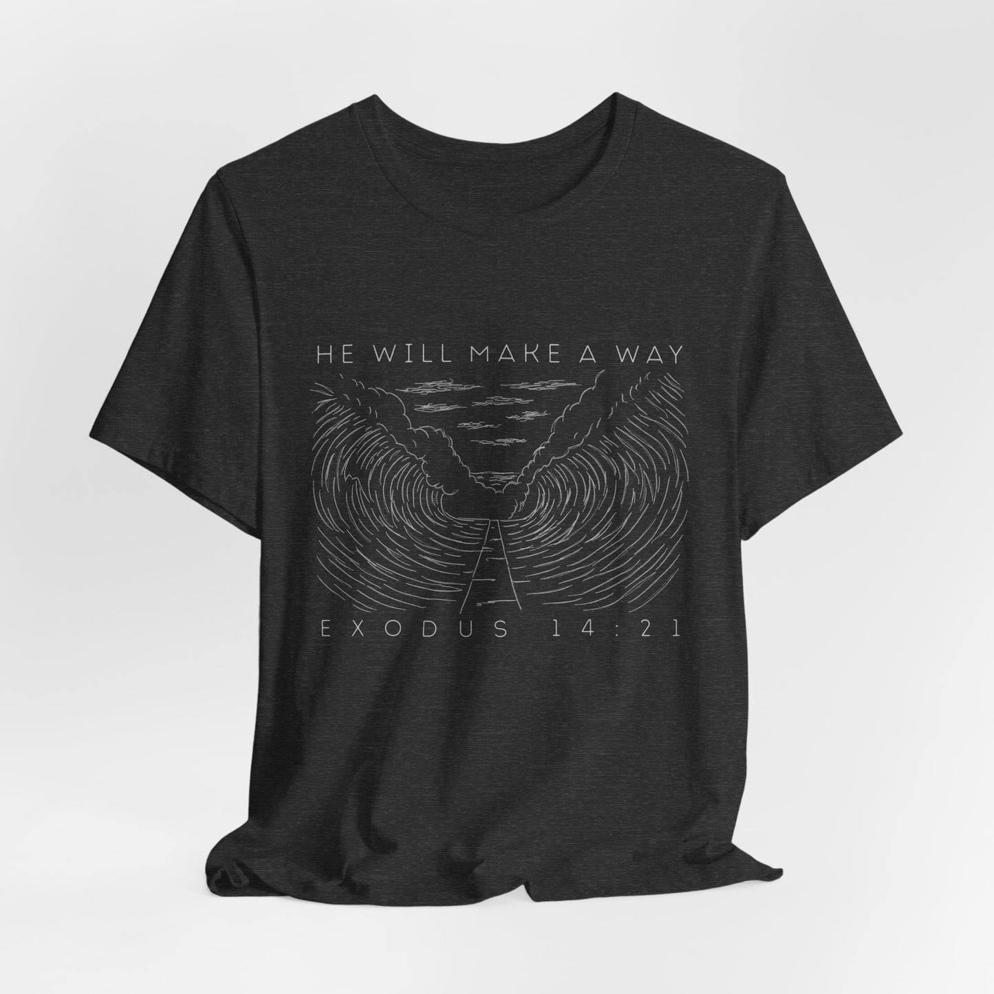 Mens He Will Make a Way Short Sleeve Tee