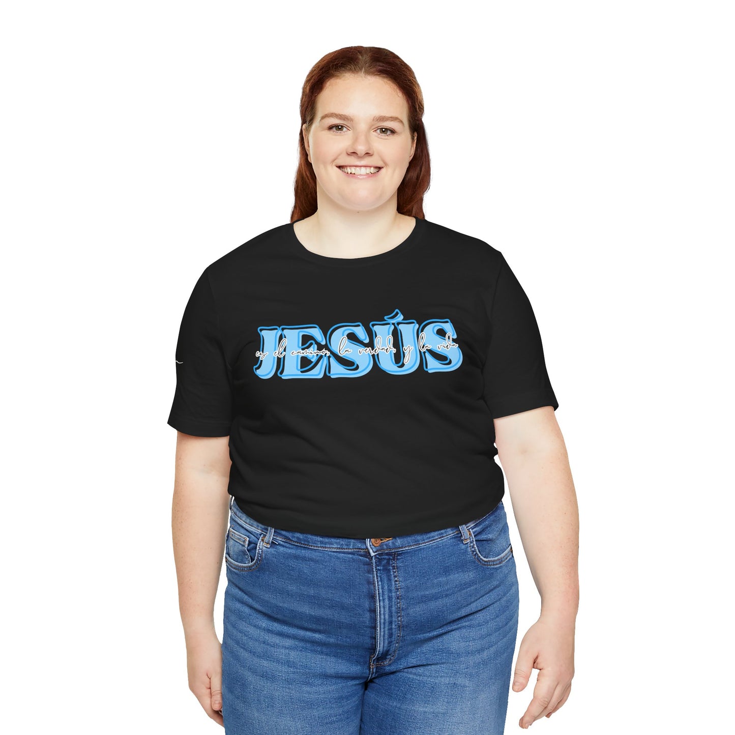"Jesús es el camino, la verdad, y la vida" - Camiseta Adulto