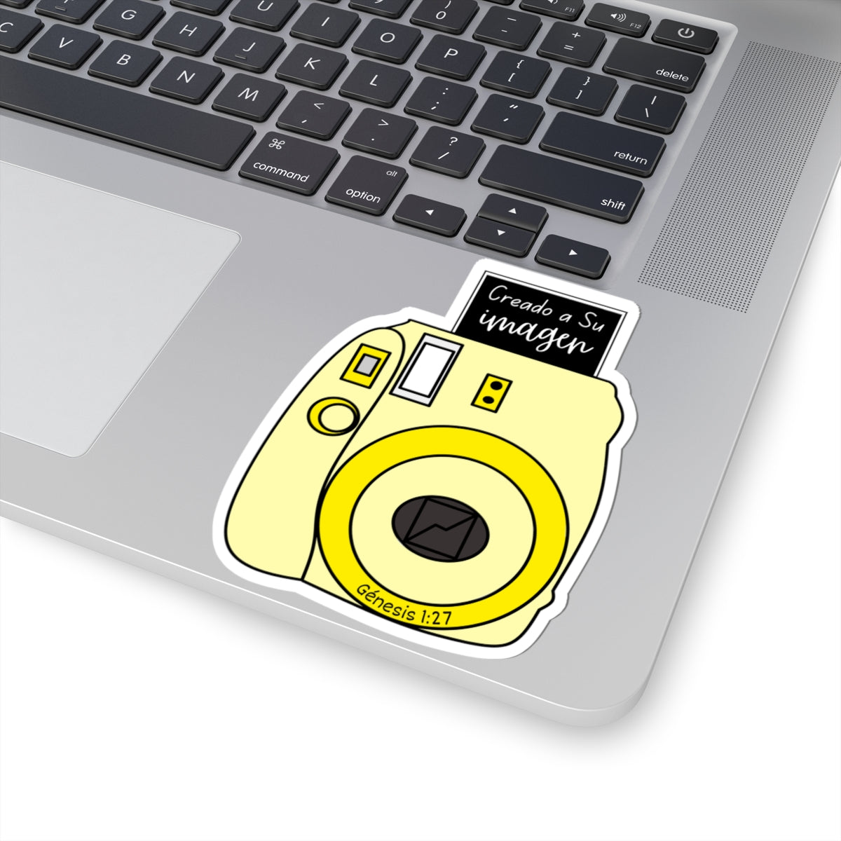 Amarillo "Creado a Su Imagen" - Sticker/Pegatina