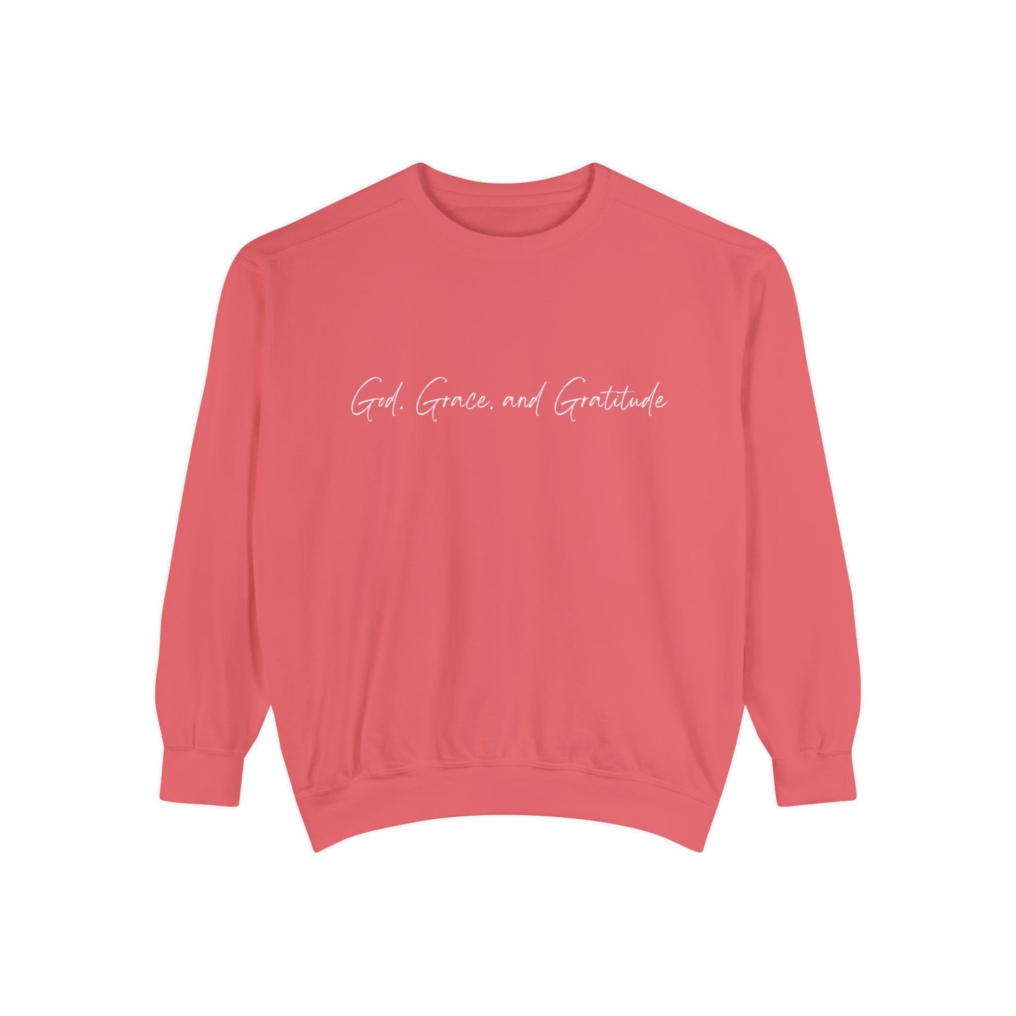 Ladies God, Grace, and Gratitude Sweatshirt