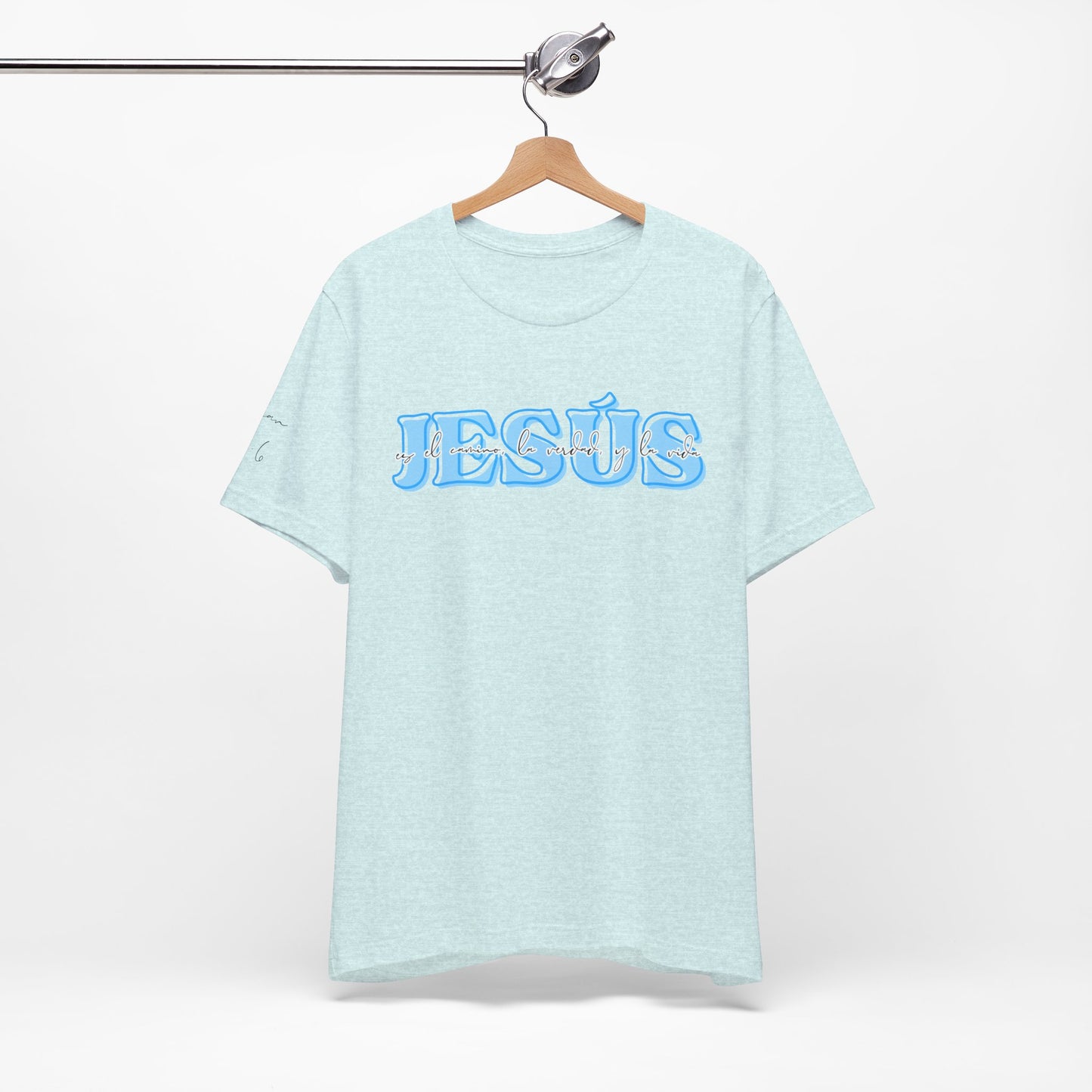 "Jesús es el camino, la verdad, y la vida" - Camiseta Adulto