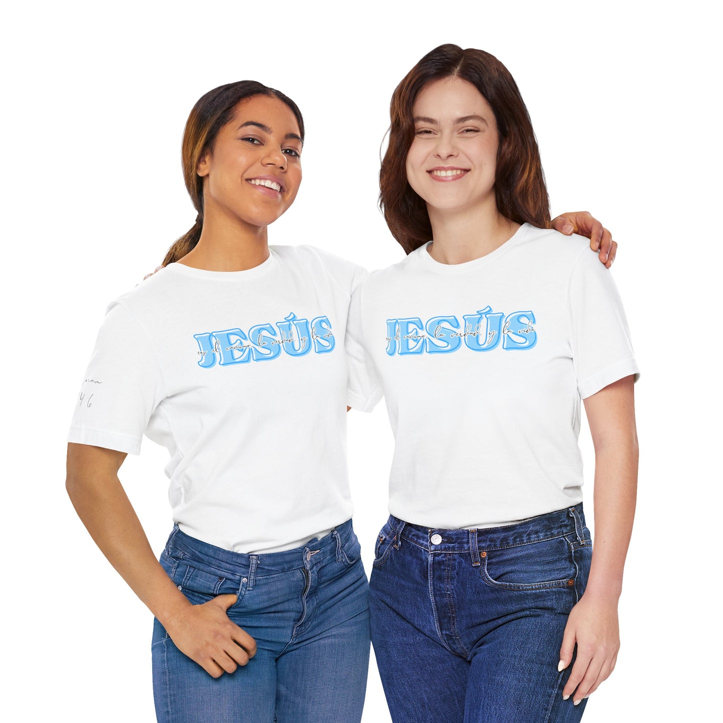 "Jesús es el camino, la verdad, y la vida" - Camiseta Adulto