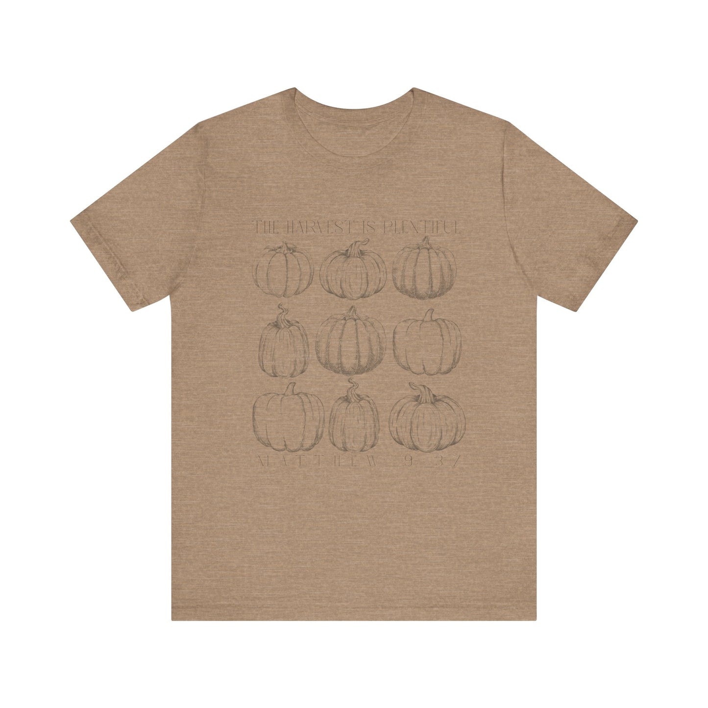 Ladies Harvest is Plentiful Jersey Short Sleeve Tee