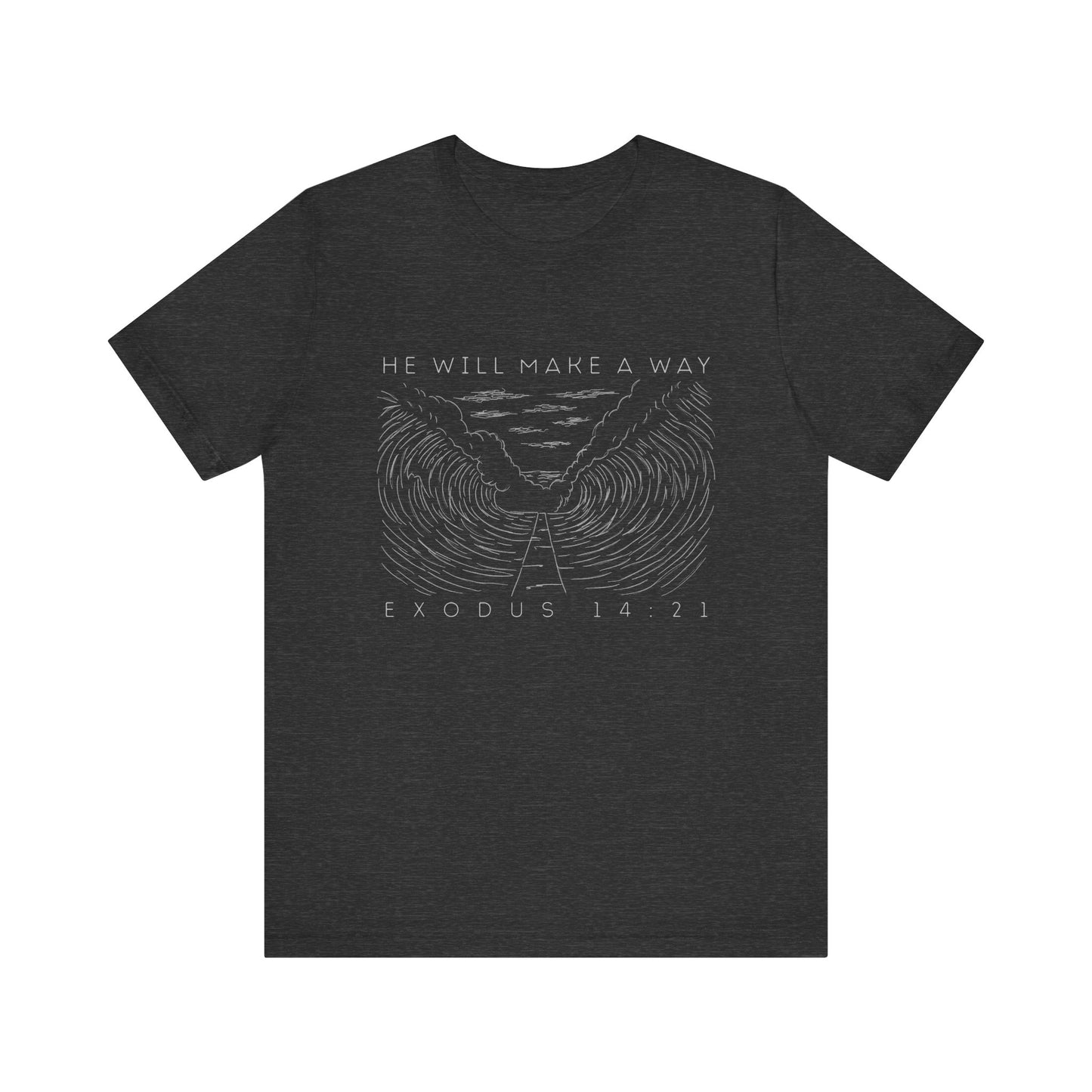 Mens He Will Make a Way Short Sleeve Tee