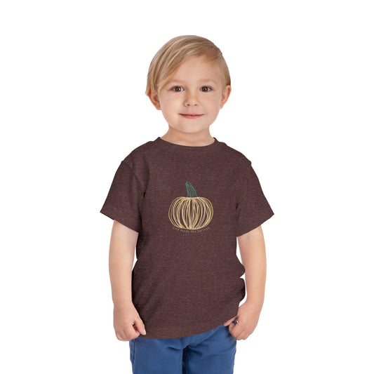 Toddler God Made the Harvest Short Sleeve Tee