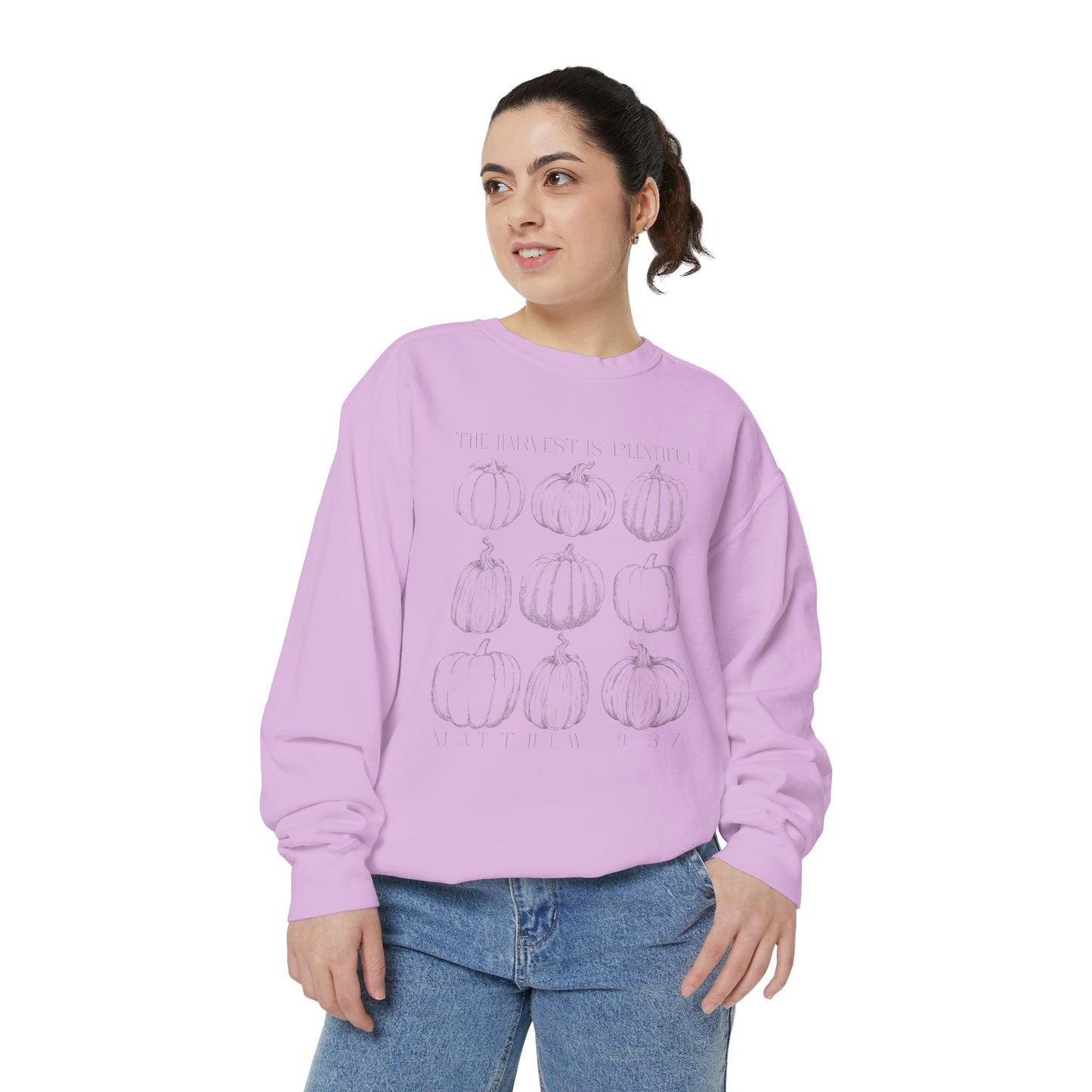 Ladies Harvest is Plentiful Garment-Dyed Sweatshirt