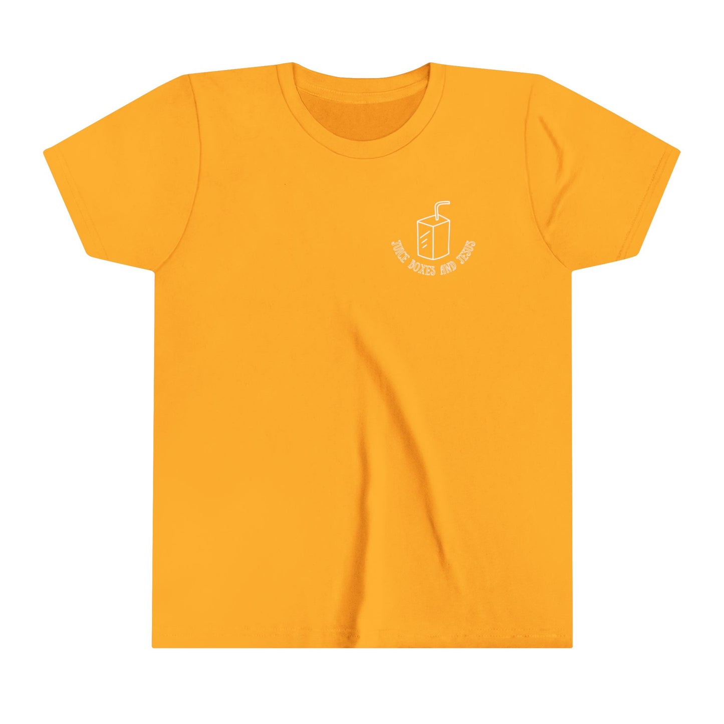 Unisex Youth Juice Boxes and Jesus Short Sleeve Tee