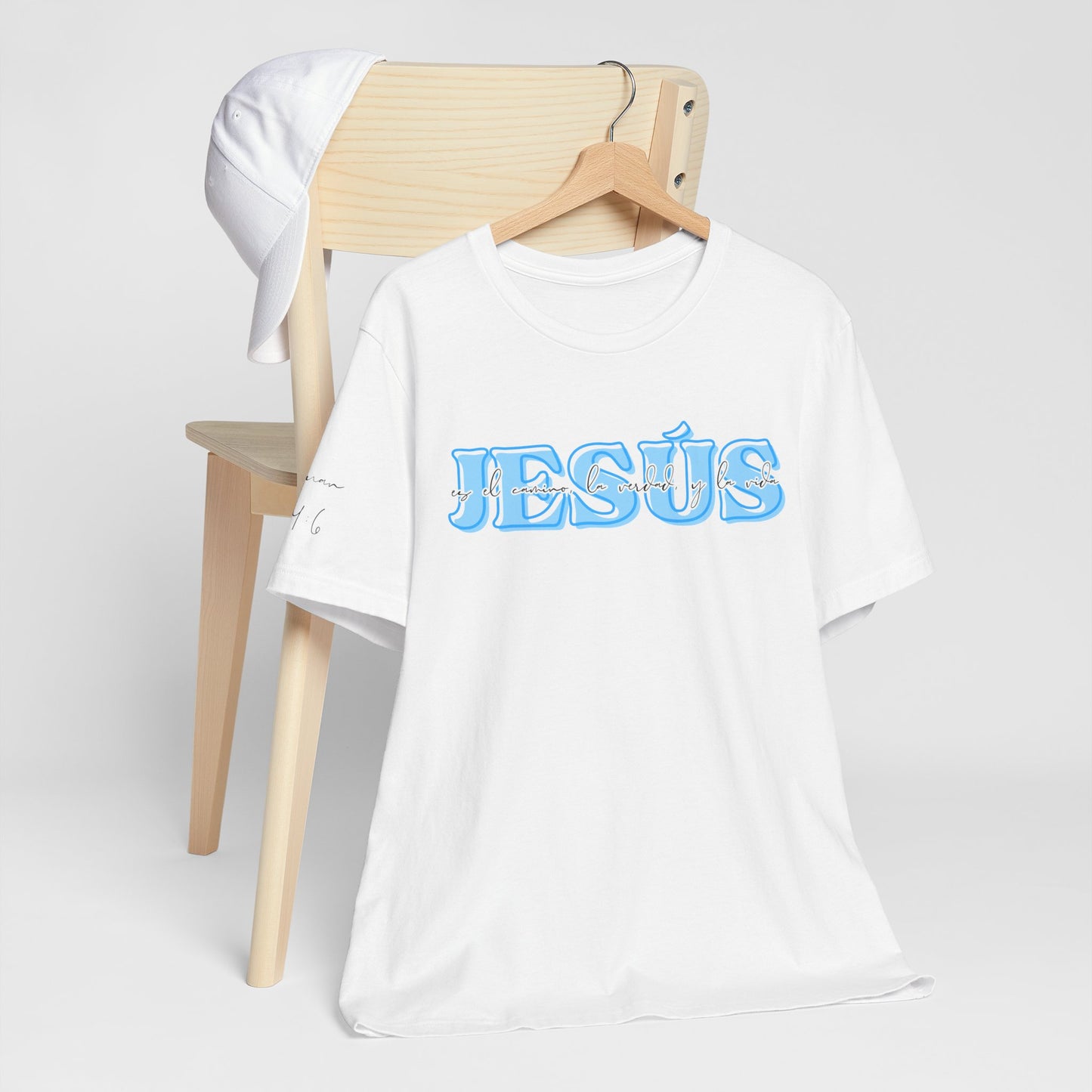 "Jesús es el camino, la verdad, y la vida" - Camiseta Adulto