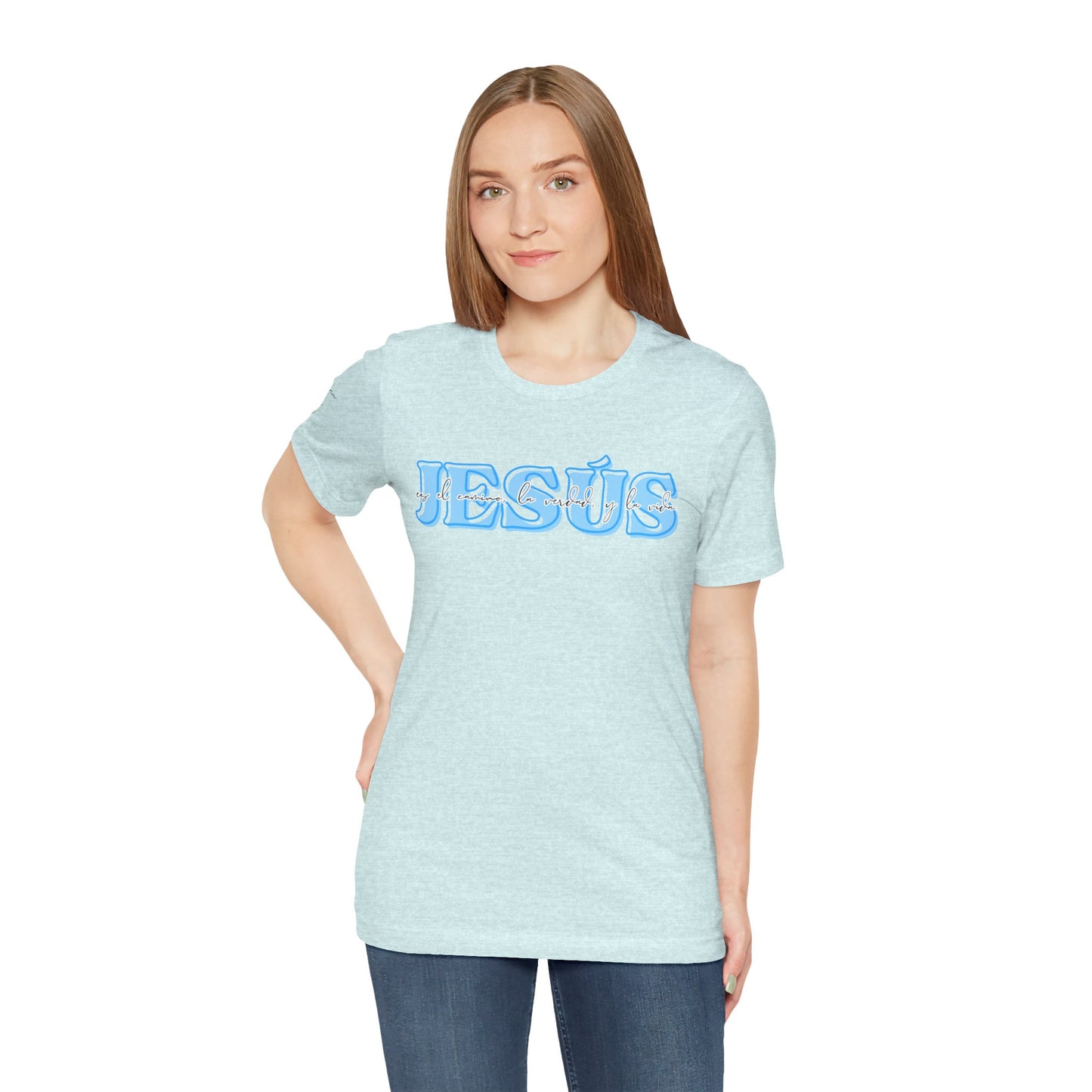"Jesús es el camino, la verdad, y la vida" - Camiseta Adulto