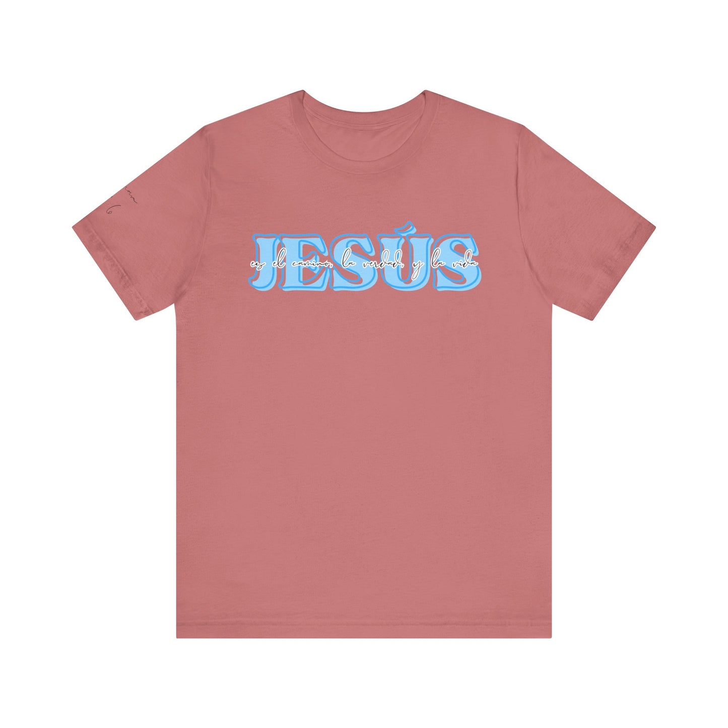 "Jesús es el camino, la verdad, y la vida" - Camiseta Adulto