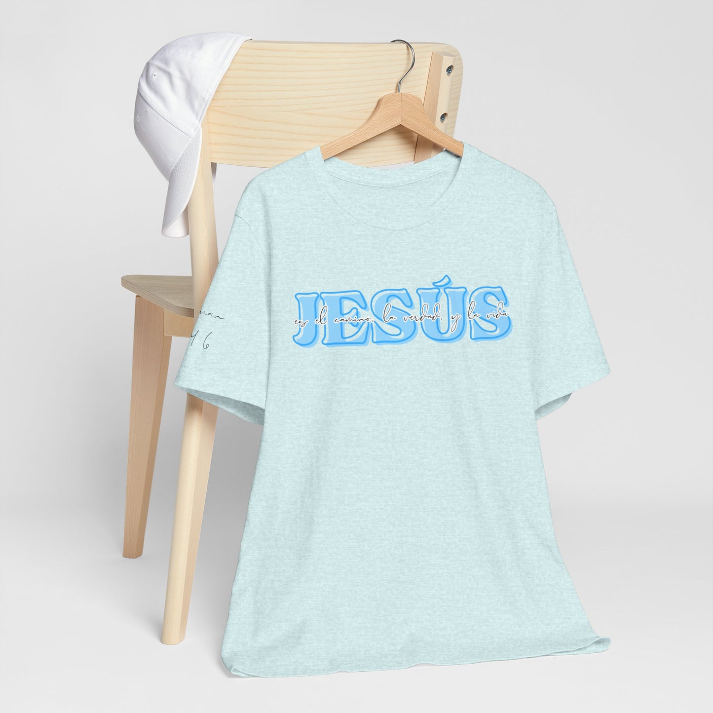 "Jesús es el camino, la verdad, y la vida" - Camiseta Adulto