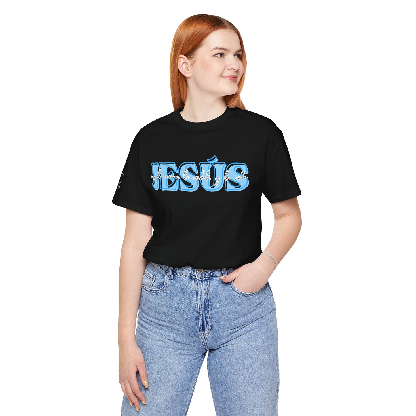 "Jesús es el camino, la verdad, y la vida" - Camiseta Adulto