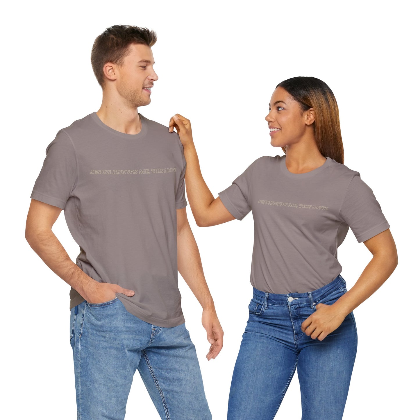 Jesus Knows Me, This I Love Jersey Short Sleeve Tee