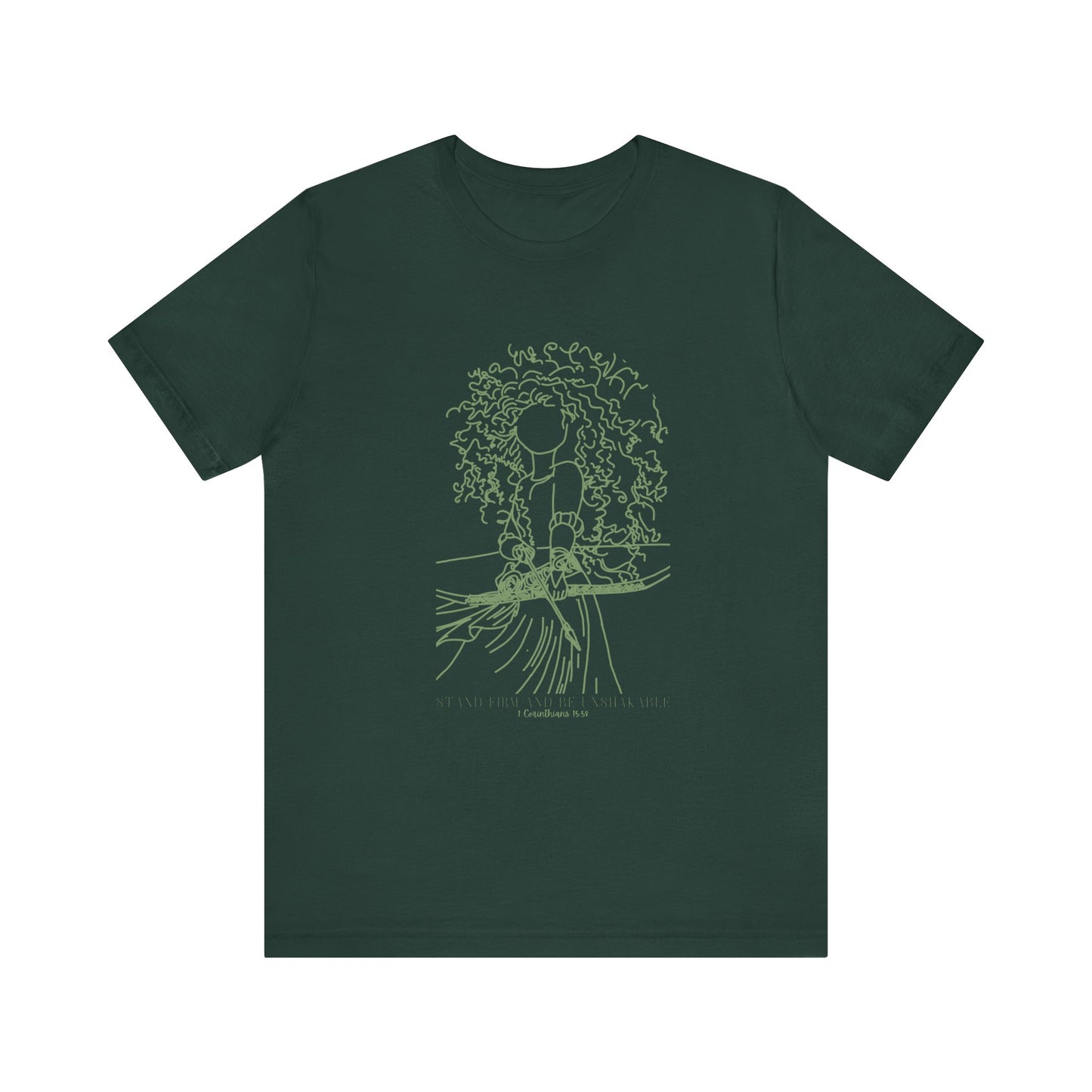 Stand Firm and Be Unshakable - Short Sleeve Tee