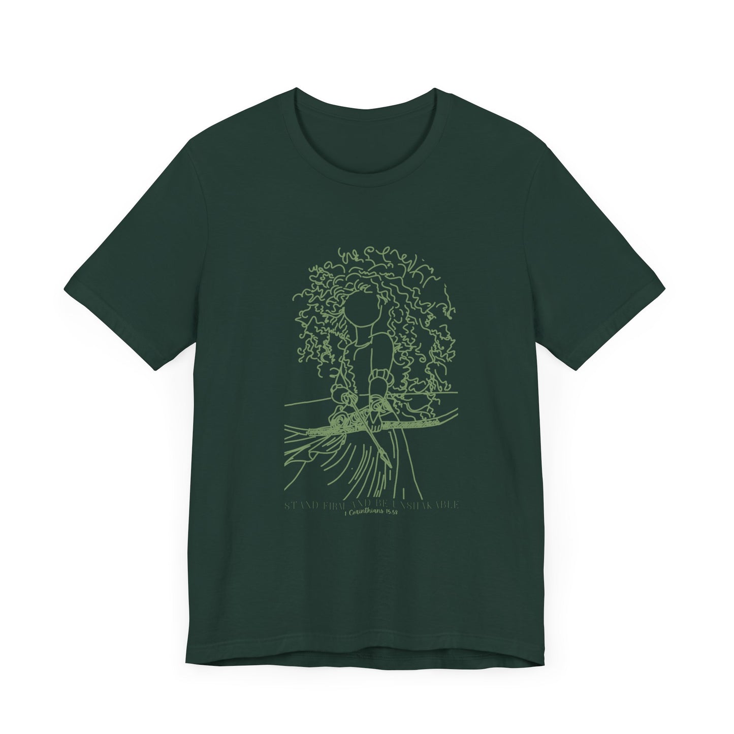 Stand Firm and Be Unshakable - Short Sleeve Tee