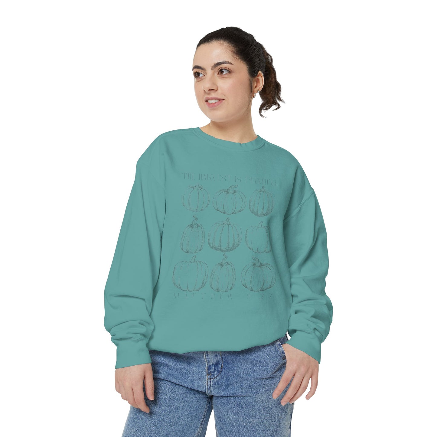 Ladies Harvest is Plentiful Garment-Dyed Sweatshirt