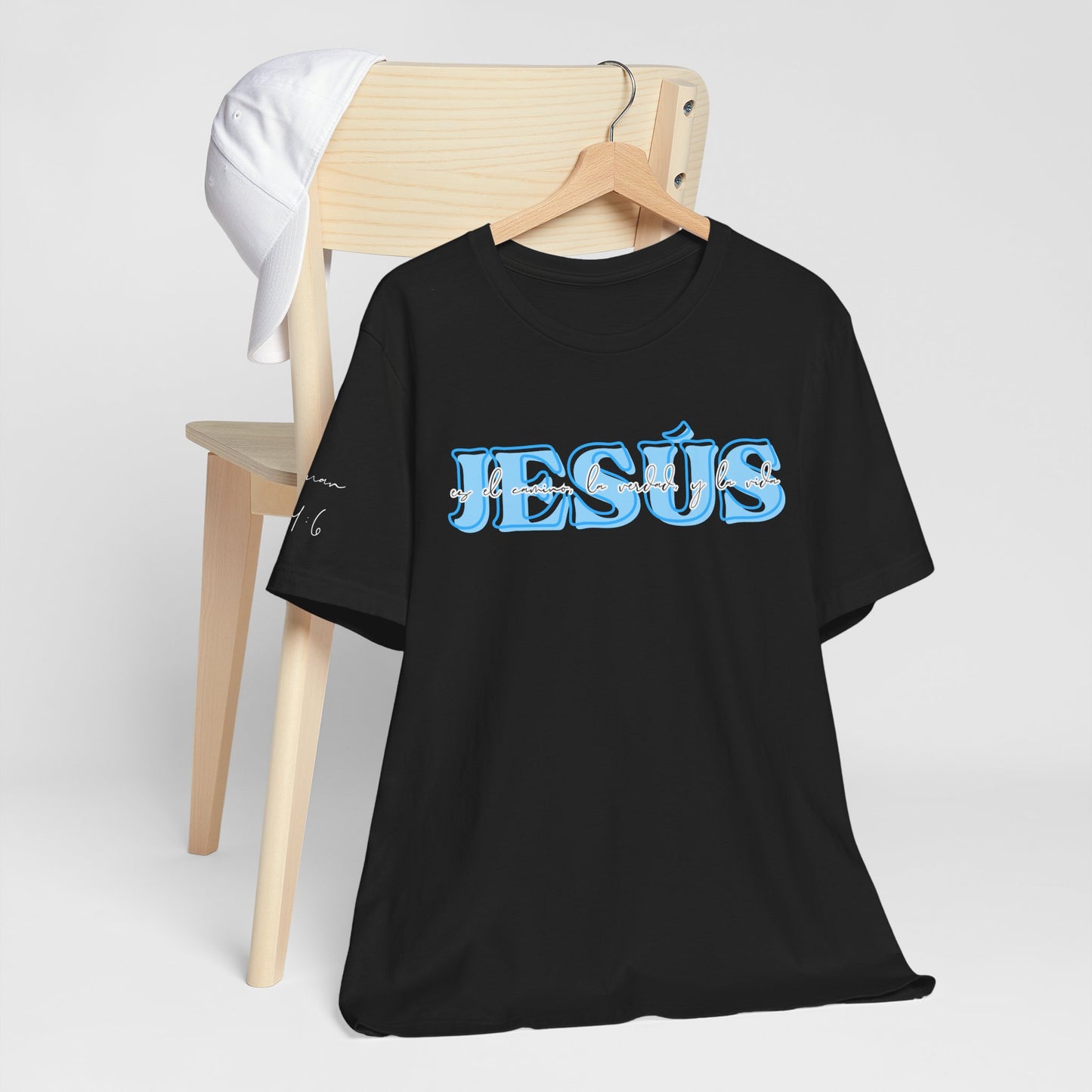 "Jesús es el camino, la verdad, y la vida" - Camiseta Adulto