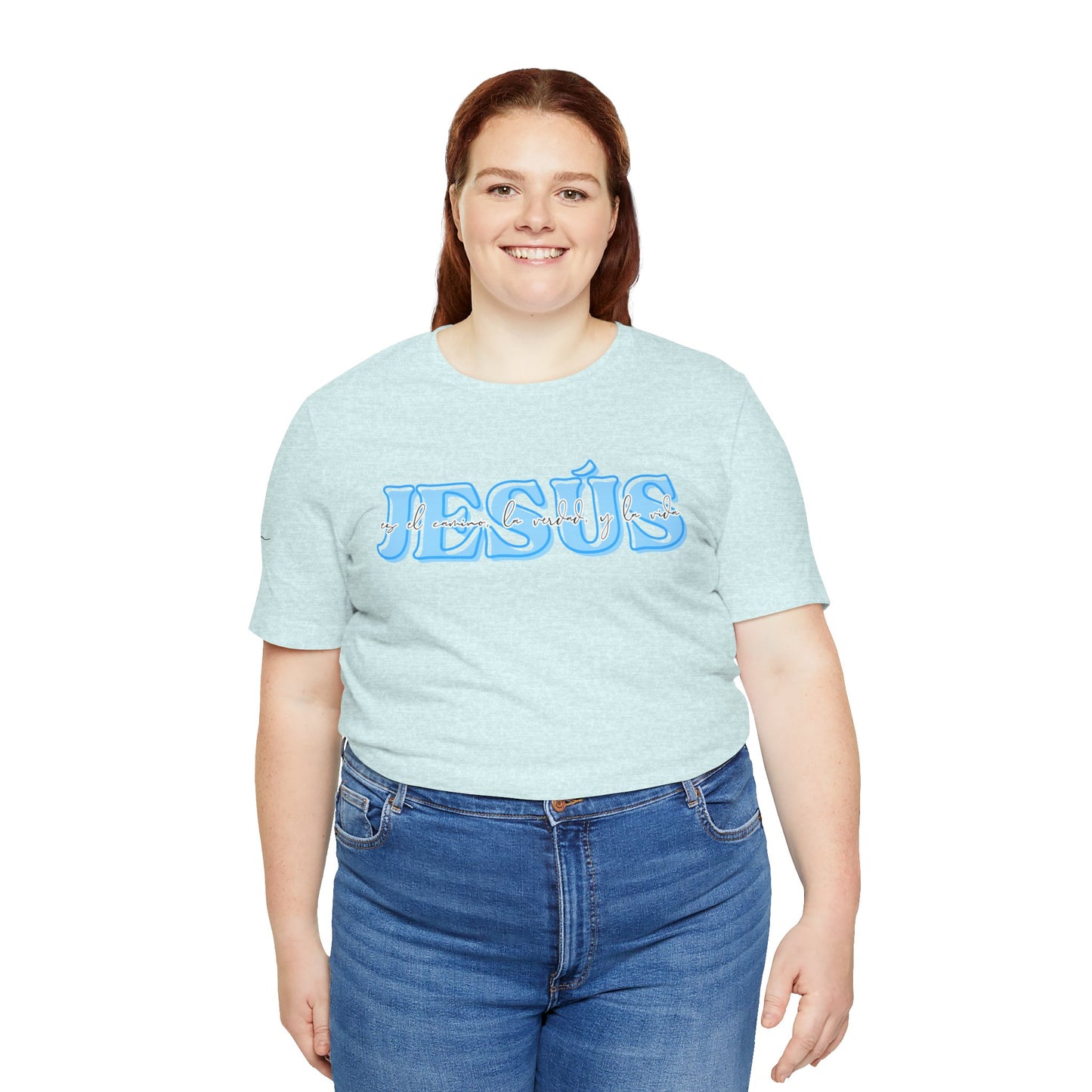 "Jesús es el camino, la verdad, y la vida" - Camiseta Adulto