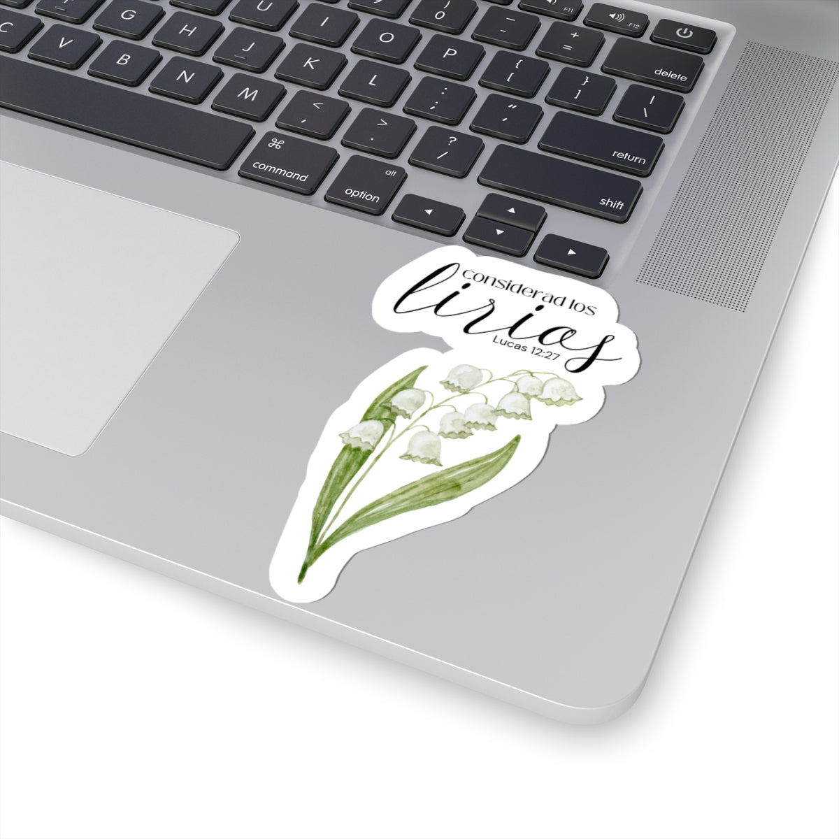 "Considerad los lirios" - Sticker/Pegatina