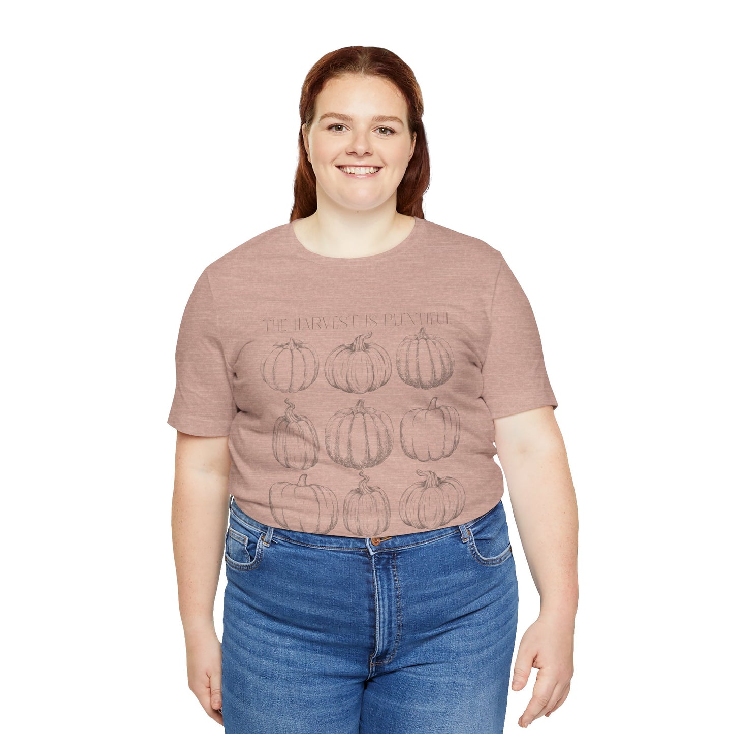 Ladies Harvest is Plentiful Jersey Short Sleeve Tee