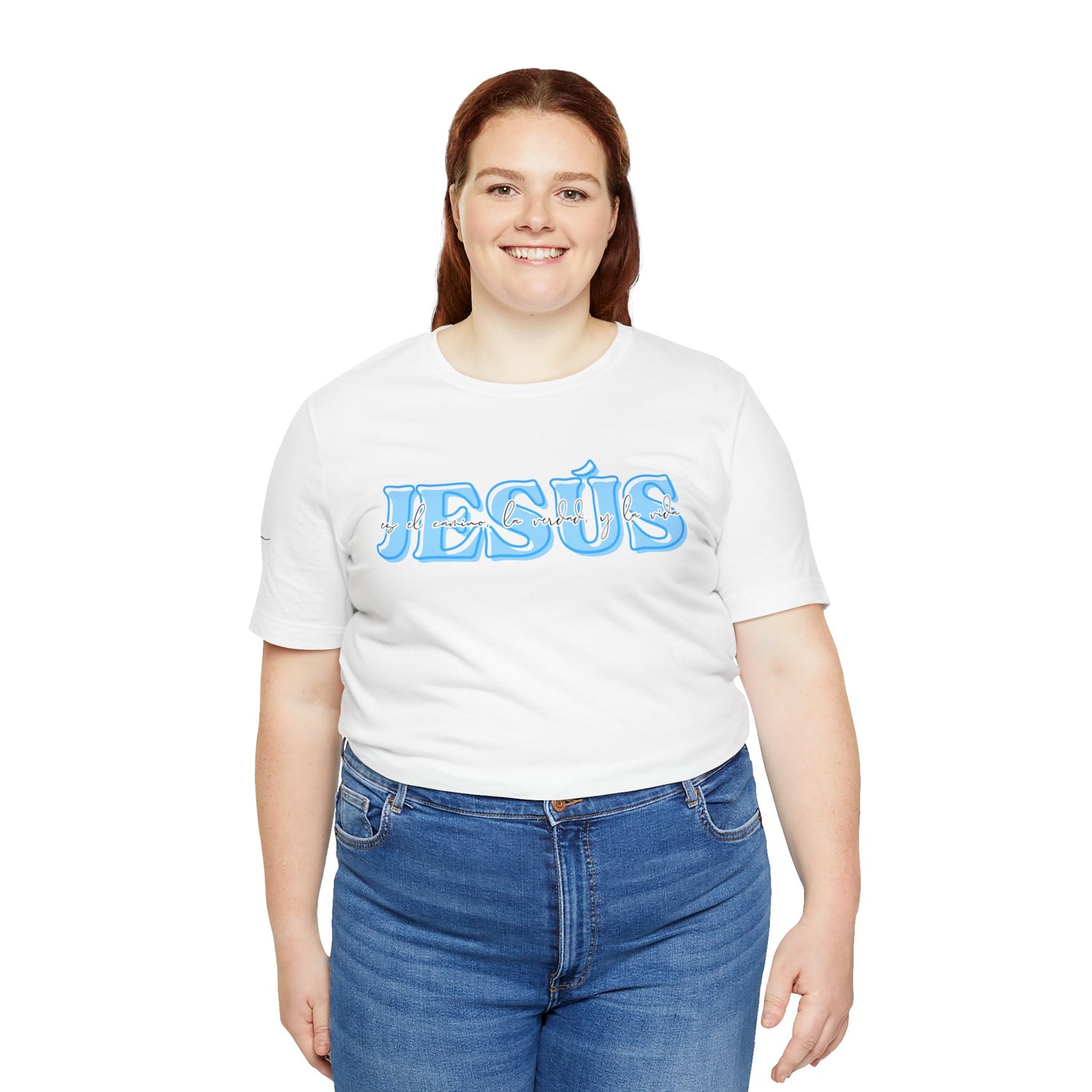 "Jesús es el camino, la verdad, y la vida" - Camiseta Adulto