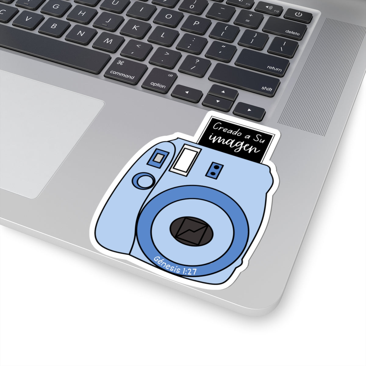 Azul "Creado a Su Imagen" - Sticker/Pegatina