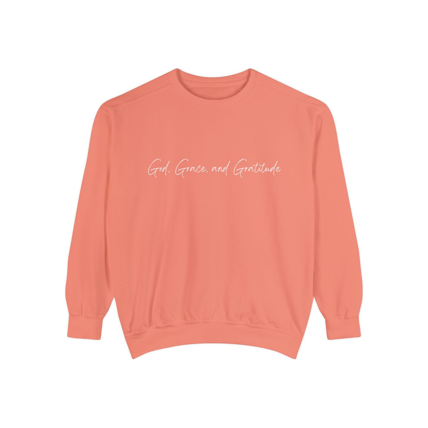 Ladies God, Grace, and Gratitude Sweatshirt