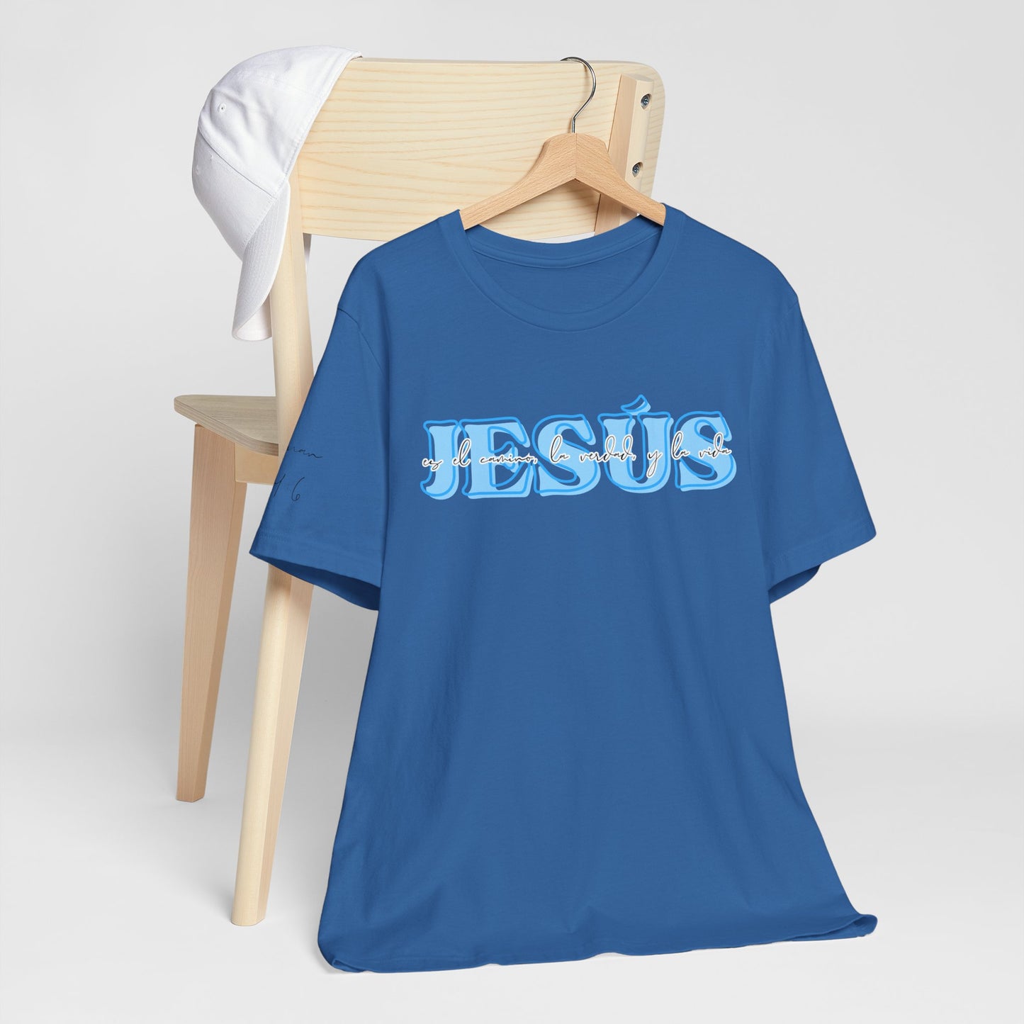 "Jesús es el camino, la verdad, y la vida" - Camiseta Adulto