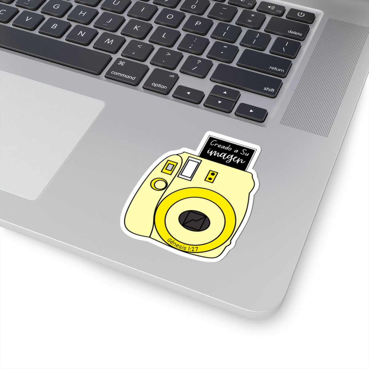 Amarillo "Creado a Su Imagen" - Sticker/Pegatina