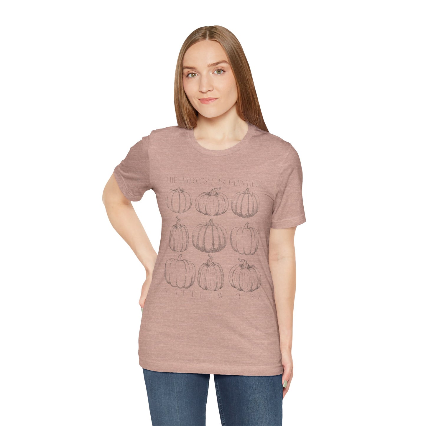 Ladies Harvest is Plentiful Jersey Short Sleeve Tee
