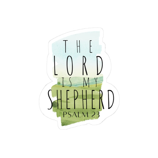 "The Lord is My Shepherd" Sticker