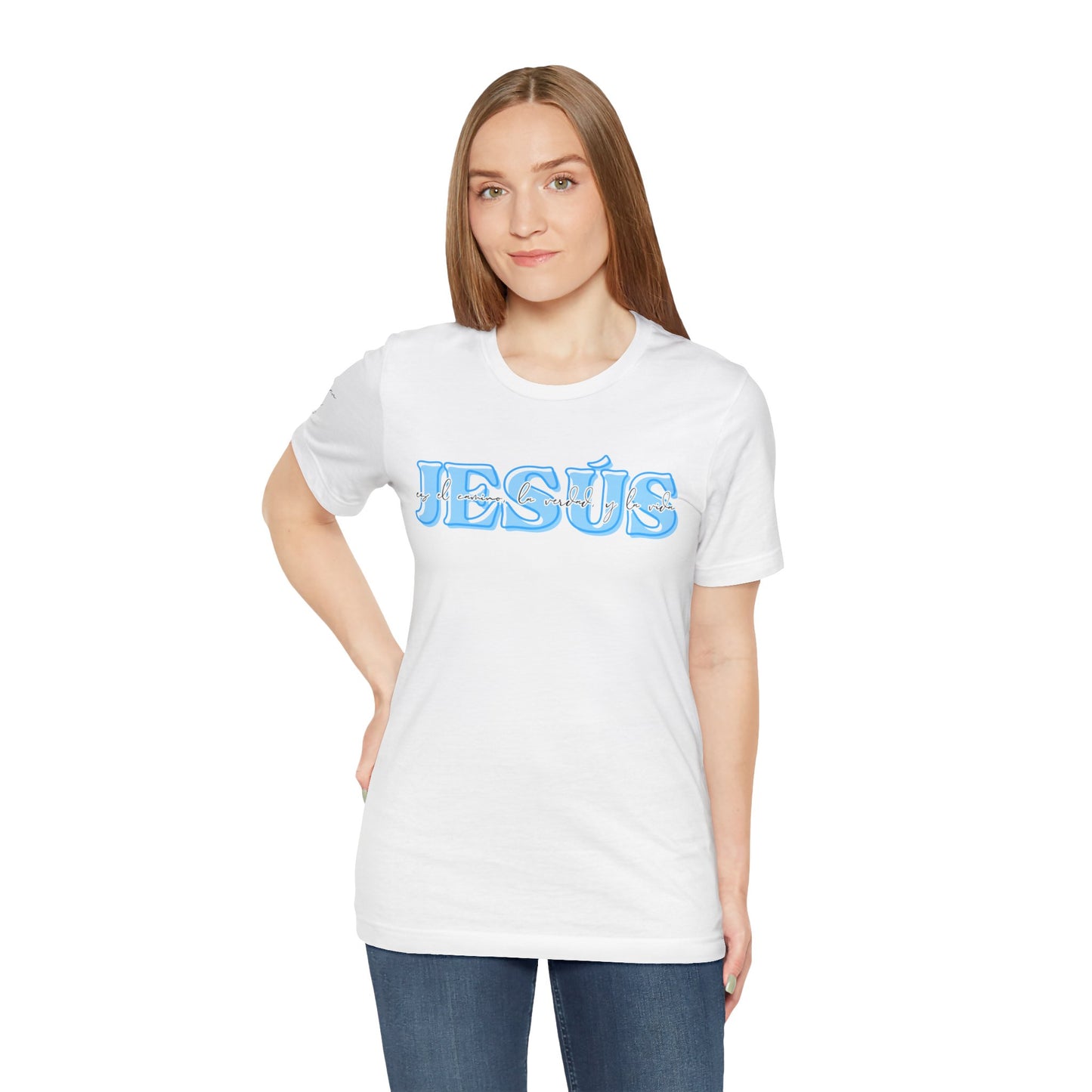 "Jesús es el camino, la verdad, y la vida" - Camiseta Adulto
