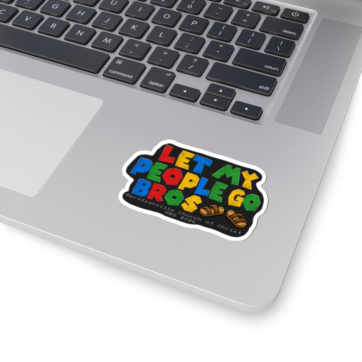 Let My People Go Bros Sandals VBS Sticker