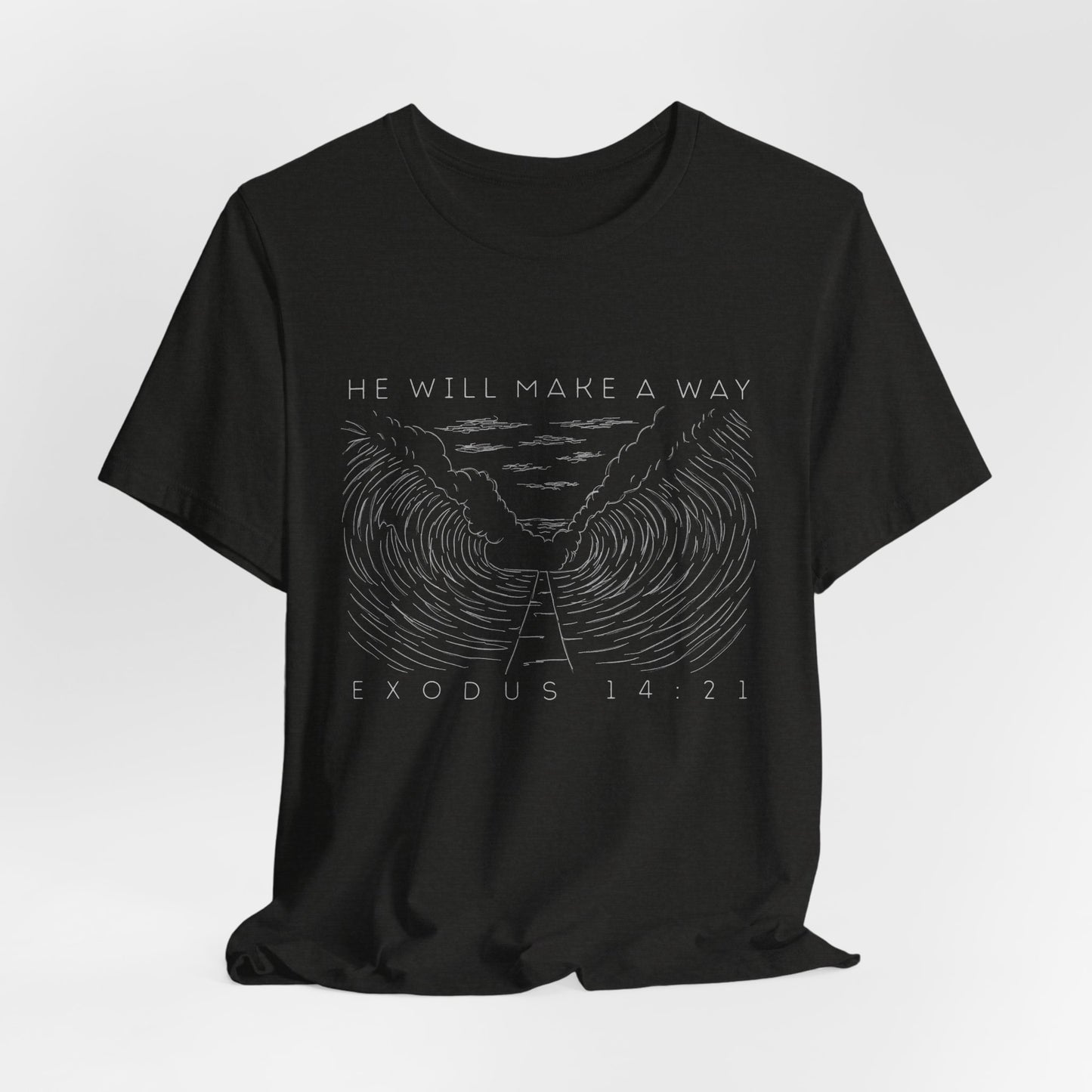 Mens He Will Make a Way Short Sleeve Tee