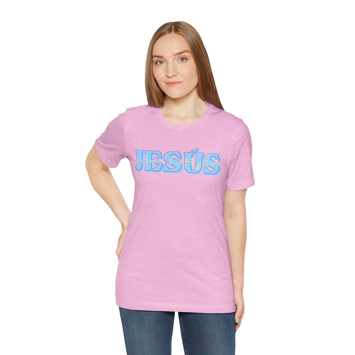 "Jesús es el camino, la verdad, y la vida" - Camiseta Adulto