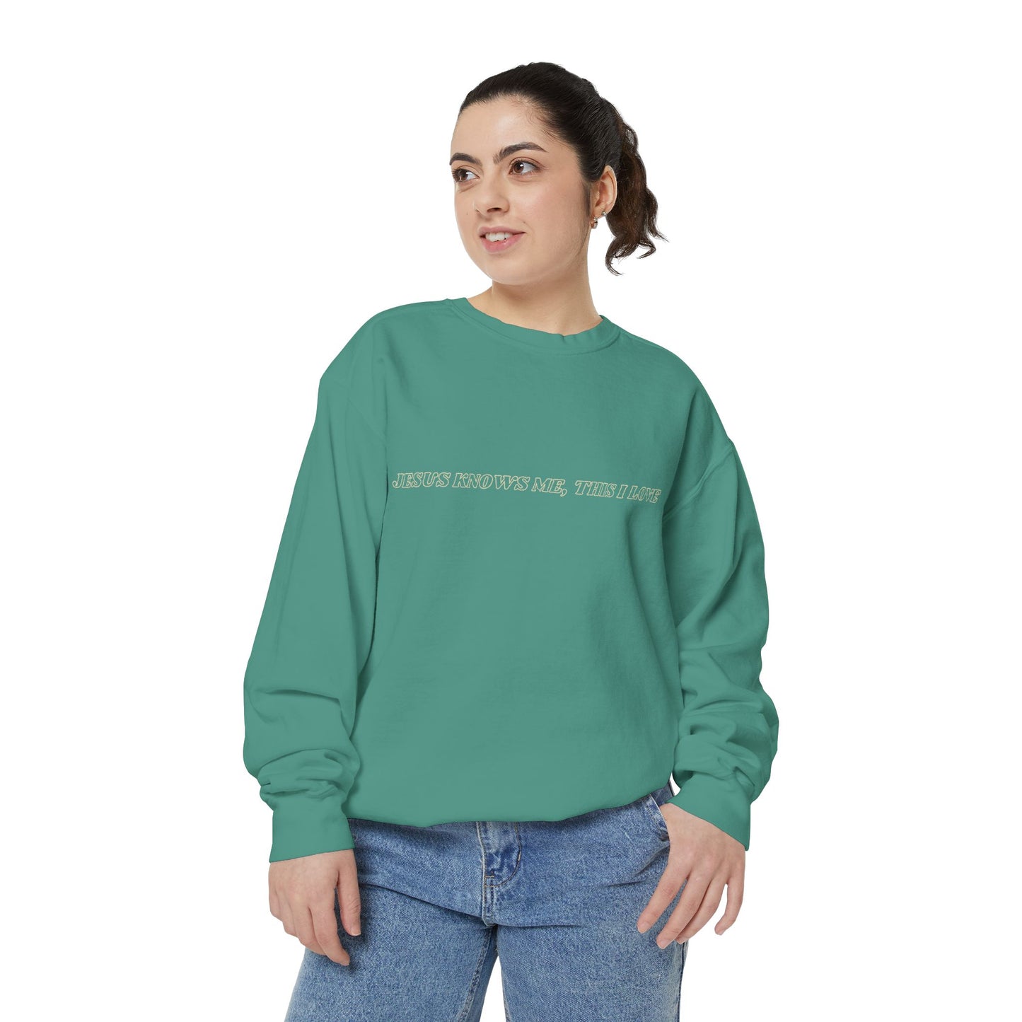 Jesus Knows Me, This I Love Sweatshirt