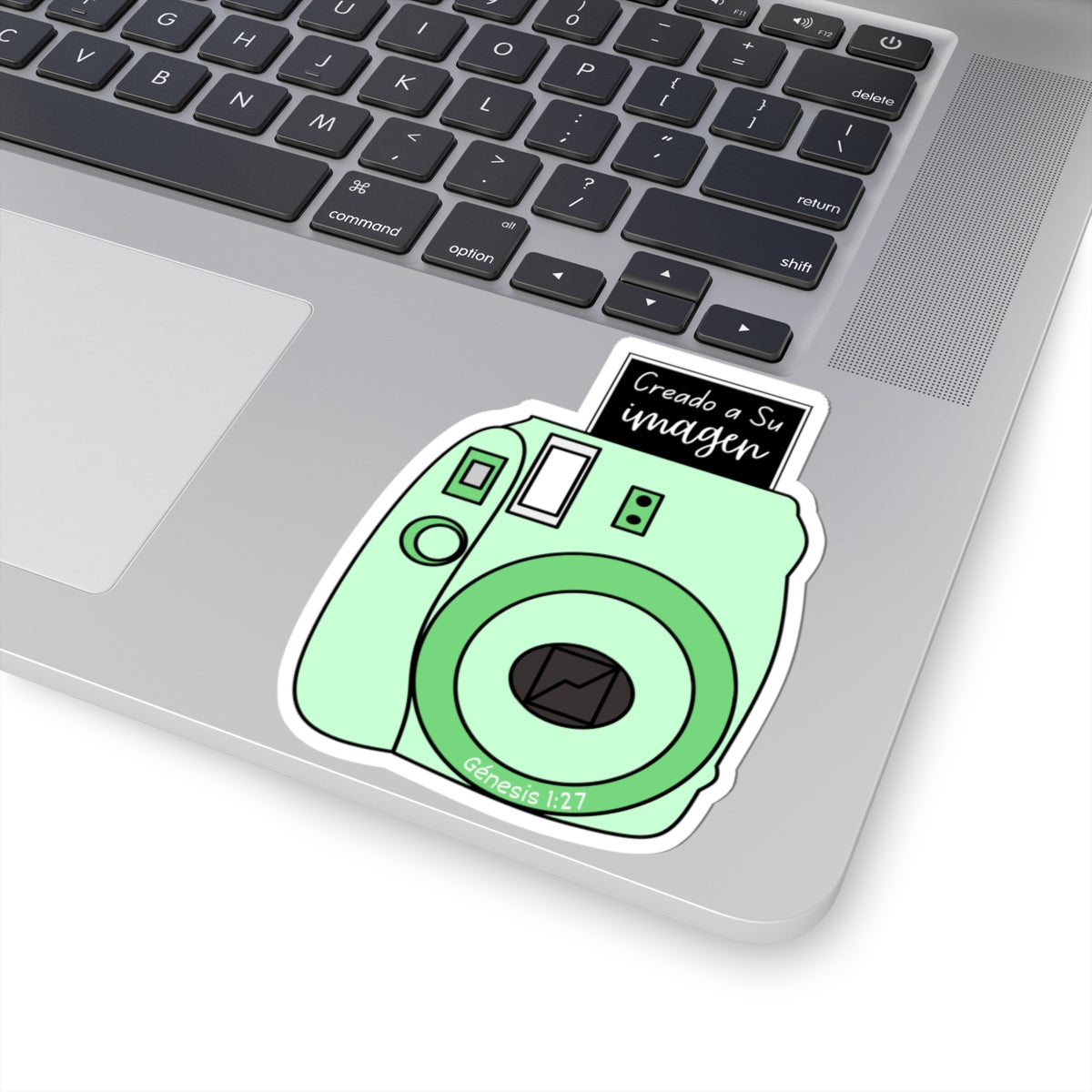 Verde "Creado a Su Imagen" - Sticker/Pegatina