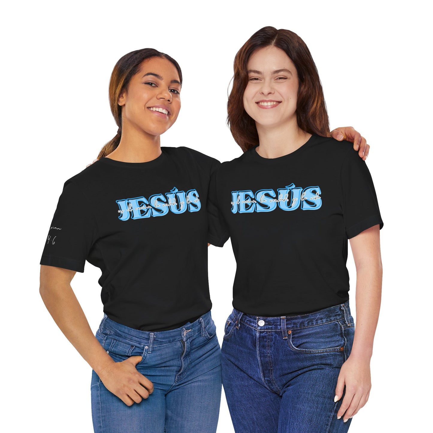 "Jesús es el camino, la verdad, y la vida" - Camiseta Adulto