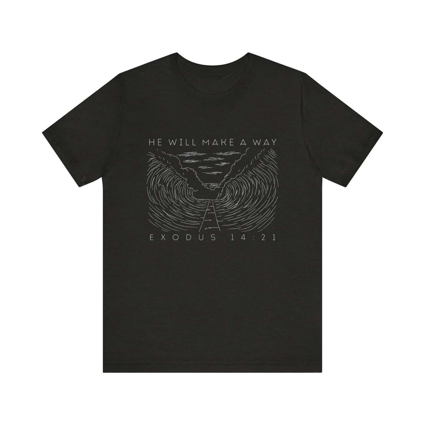 Mens He Will Make a Way Short Sleeve Tee