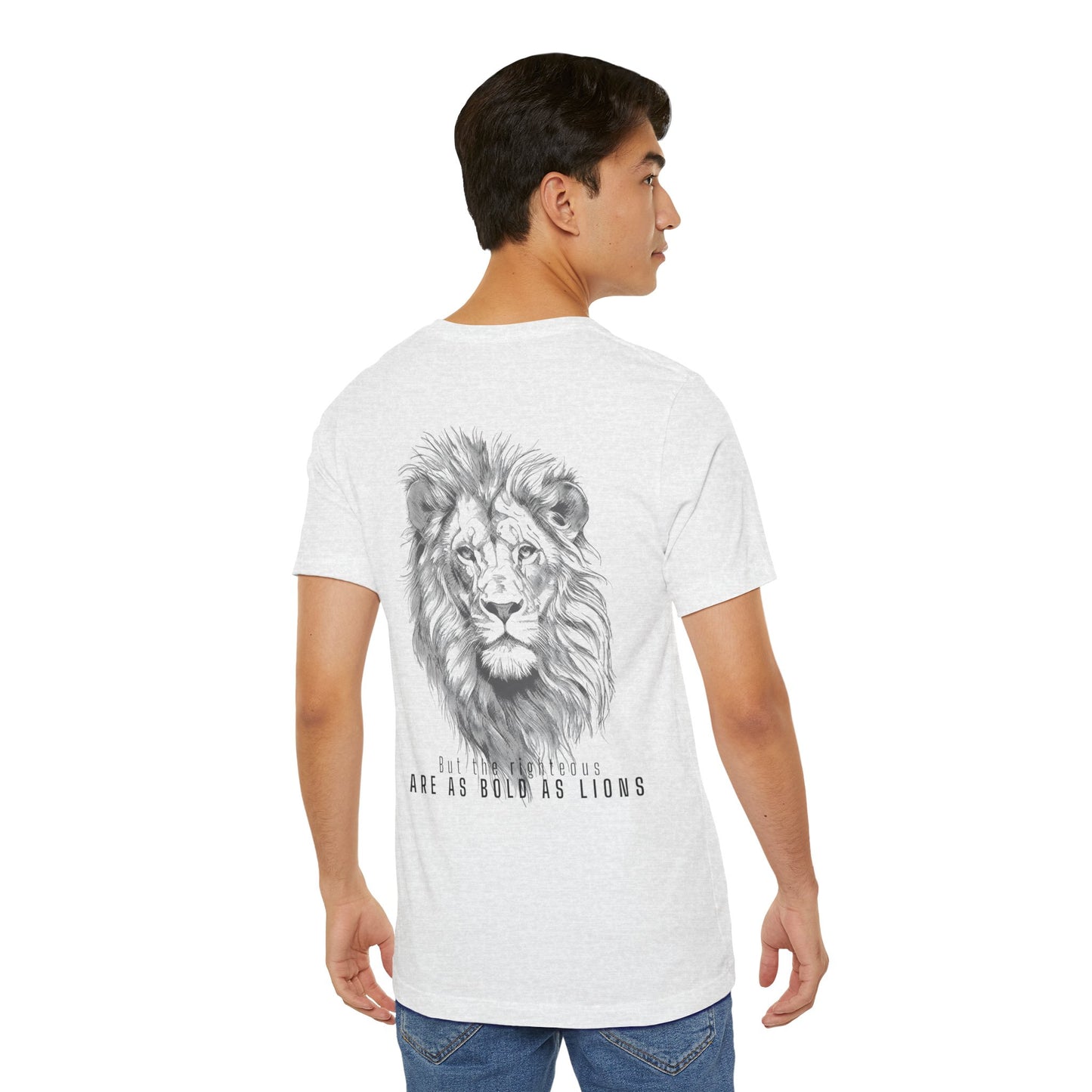Mens Bold as Lions Tee