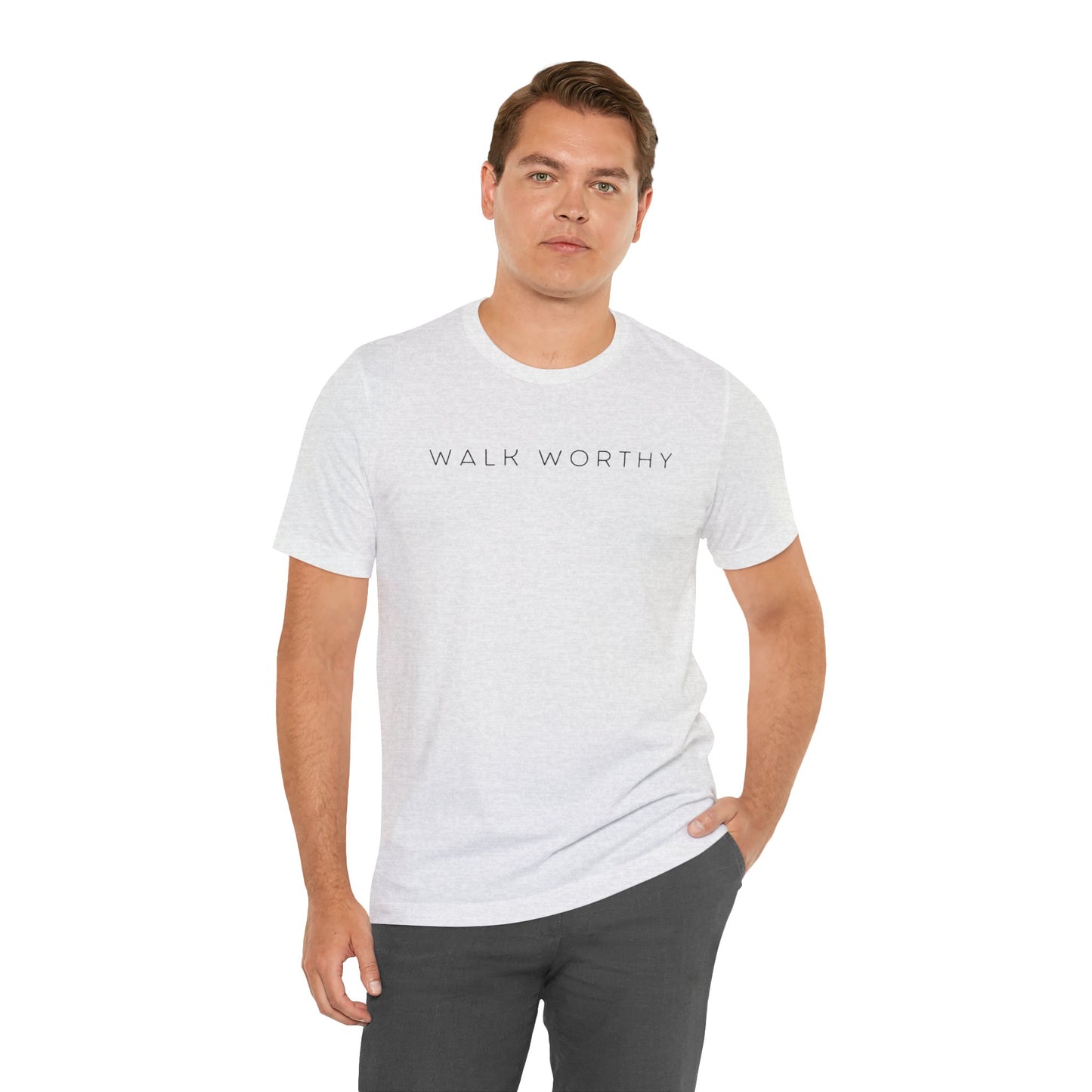 Mens Walk Worthy Short Sleeve Tee