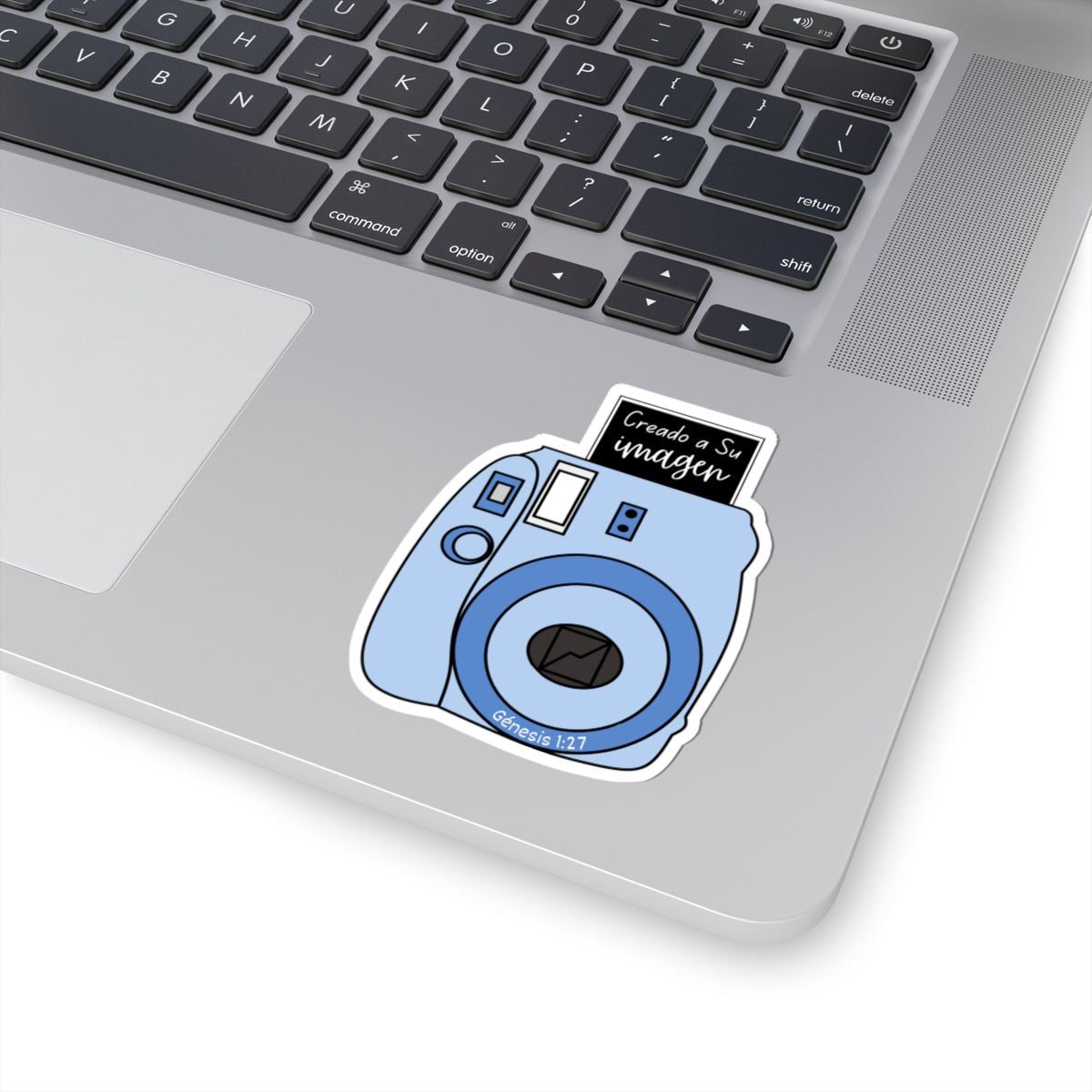 Azul "Creado a Su Imagen" - Sticker/Pegatina