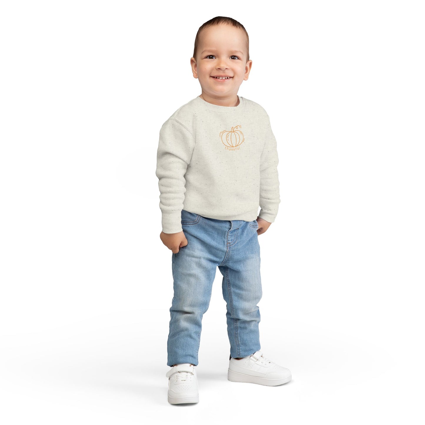 Thankful Pumpkin Toddler Sweatshirt