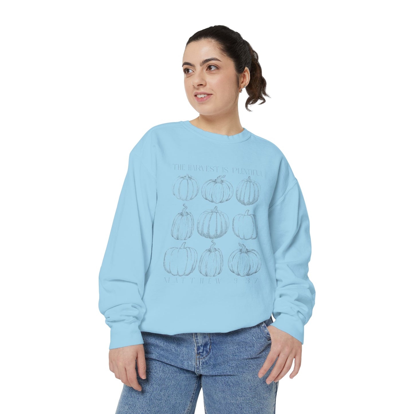 Ladies Harvest is Plentiful Garment-Dyed Sweatshirt