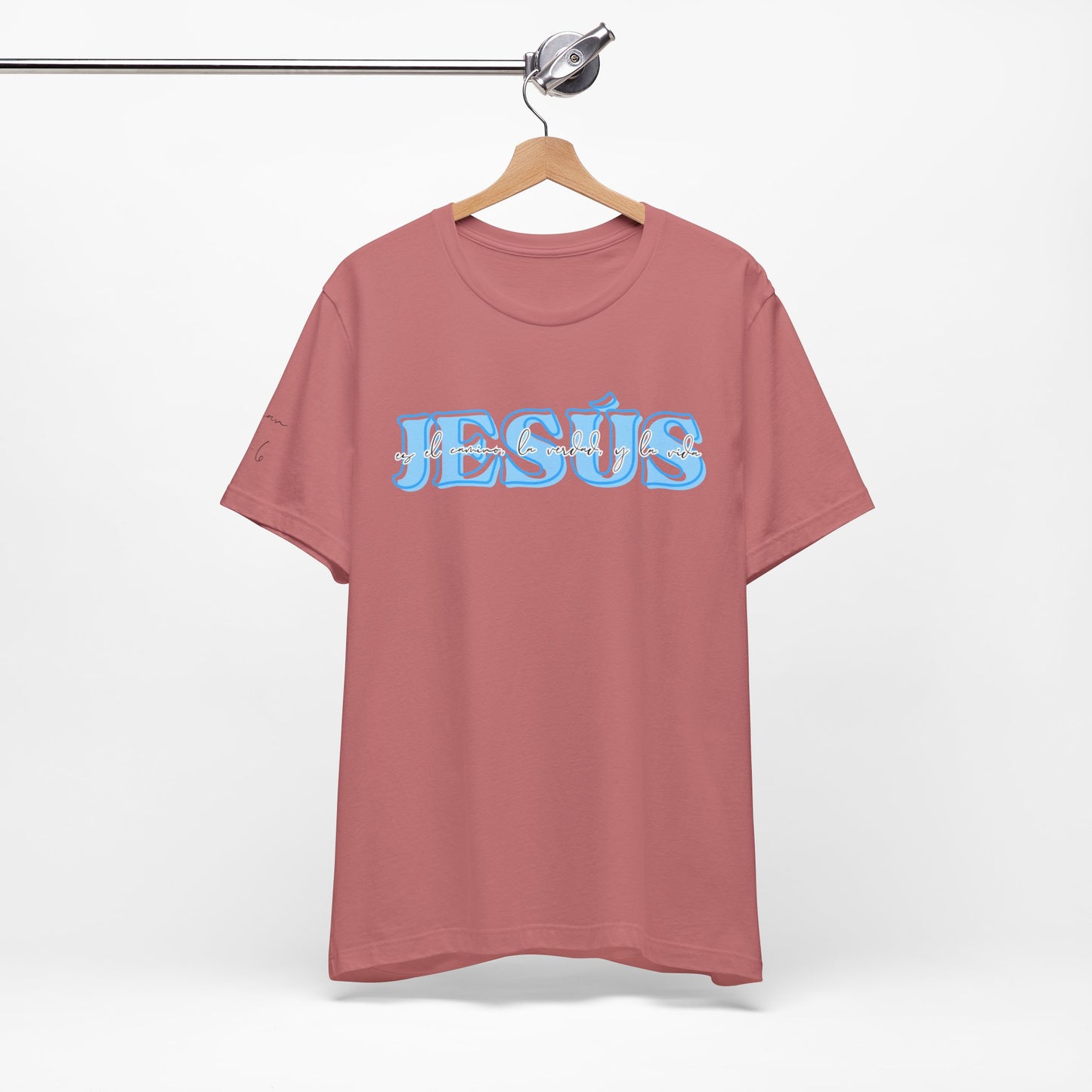 "Jesús es el camino, la verdad, y la vida" - Camiseta Adulto