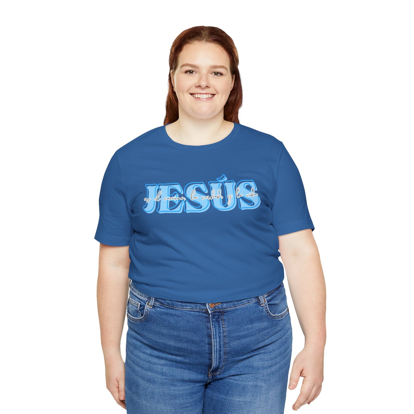 "Jesús es el camino, la verdad, y la vida" - Camiseta Adulto