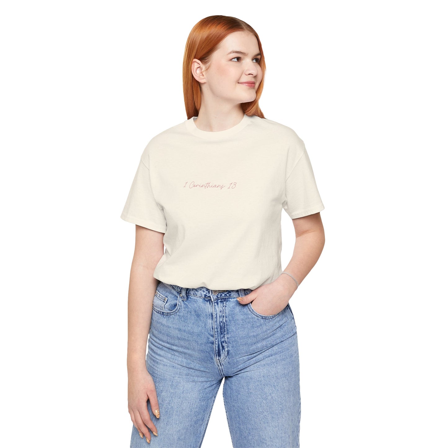 Ladies 1 Corinthians 13 Short Sleeve Tee