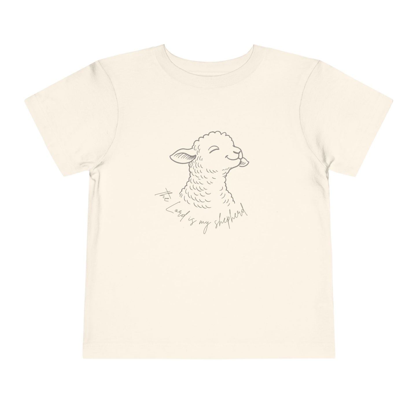 Toddler The Lord is My Shepherd Sheep Tee