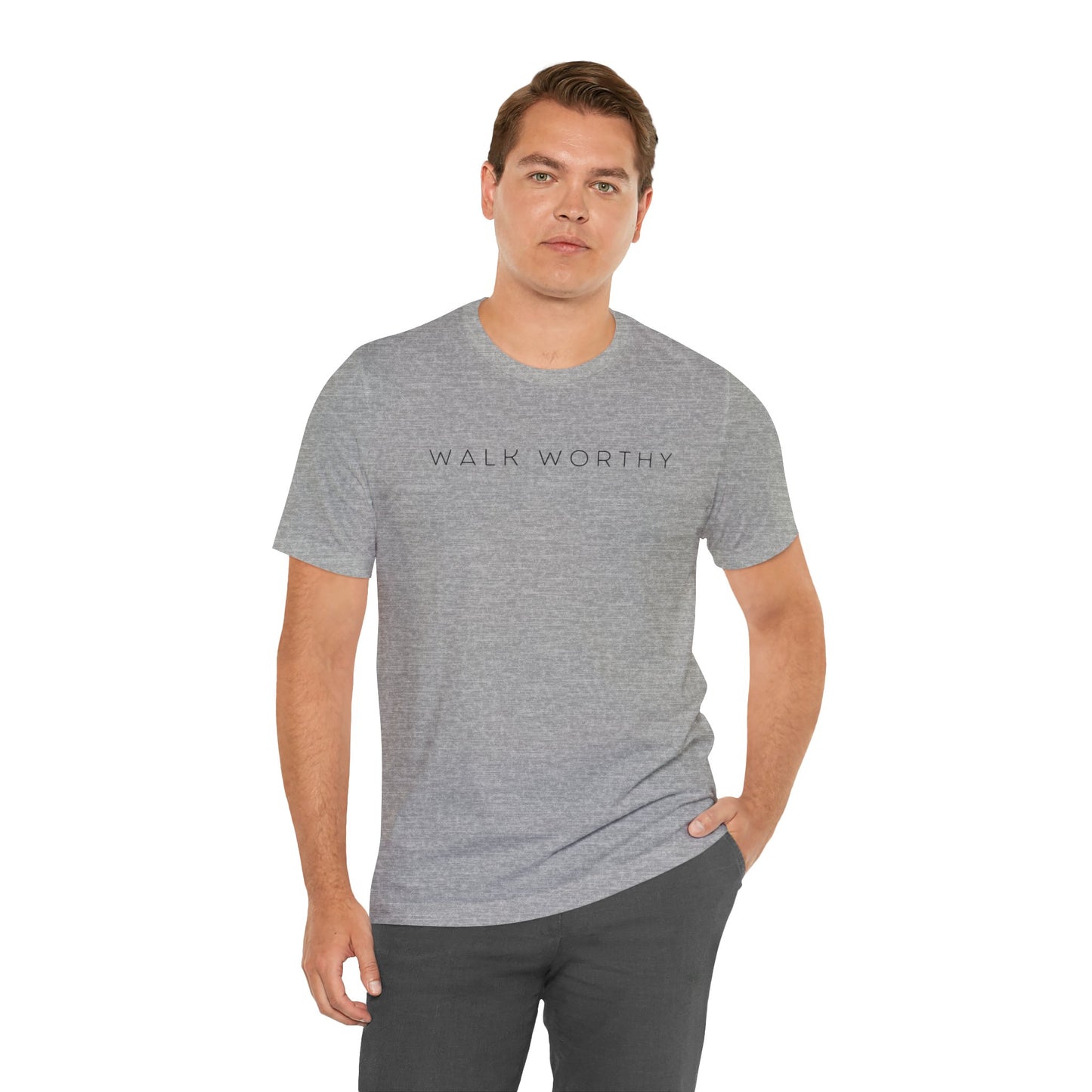 Mens Walk Worthy Short Sleeve Tee