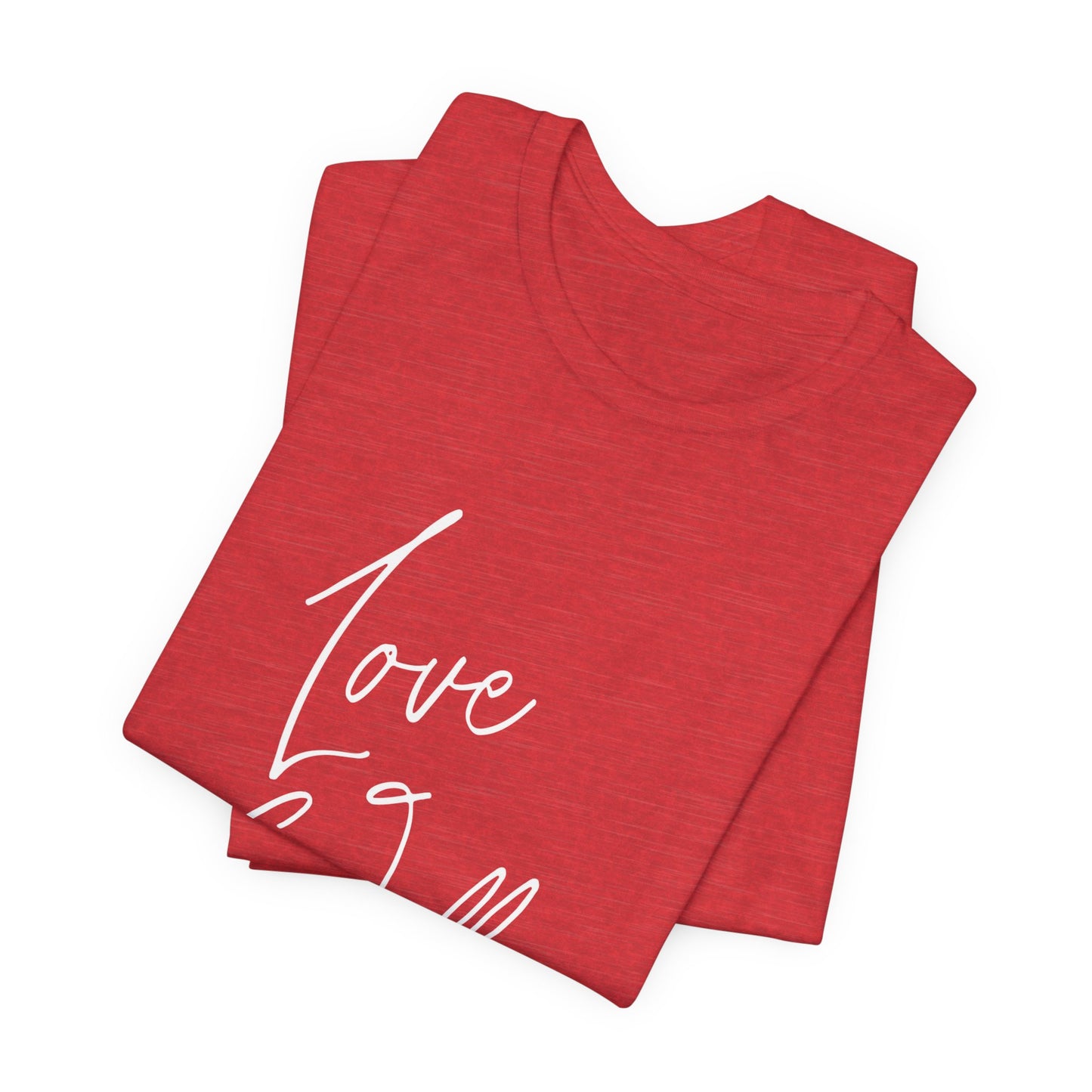Ladies Love Well Tee — Script Inspirational Graphic T‑Shirt